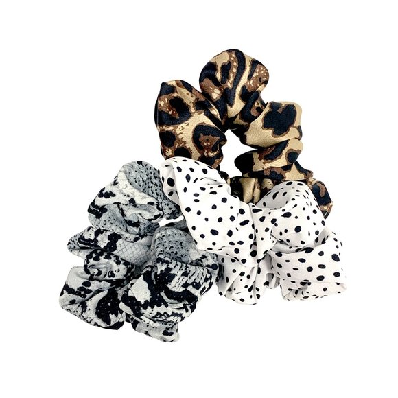 Wild Print Scrunchie Set - Picture 6 of 6